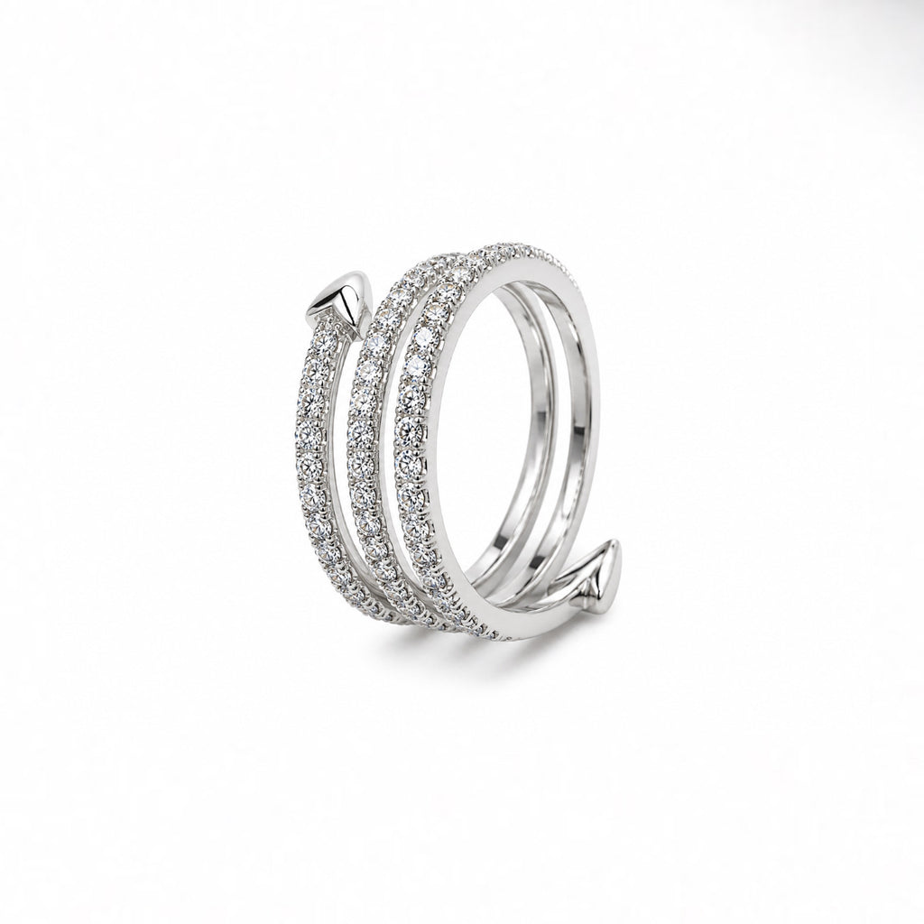 Arrow twist ring