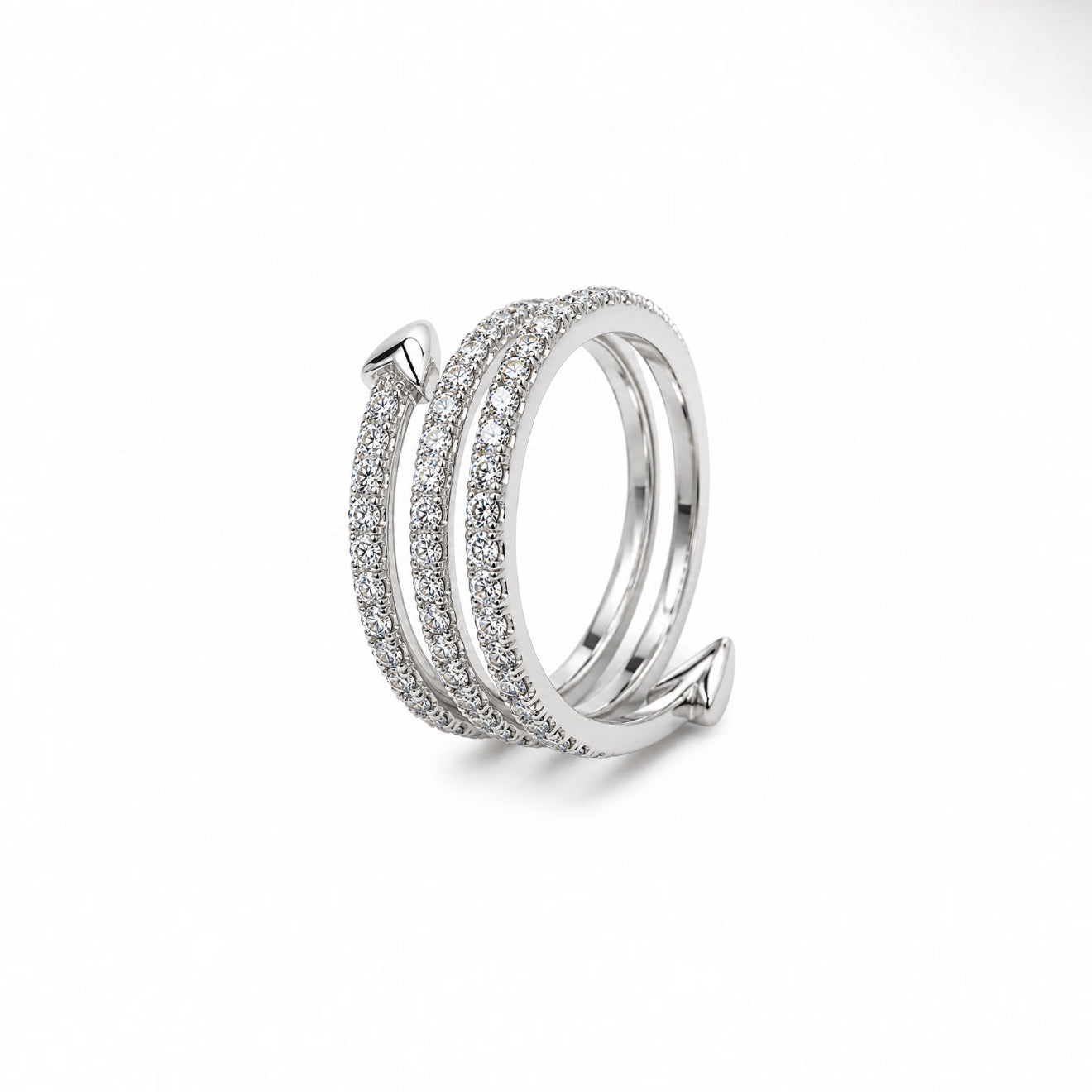 Arrow twist ring