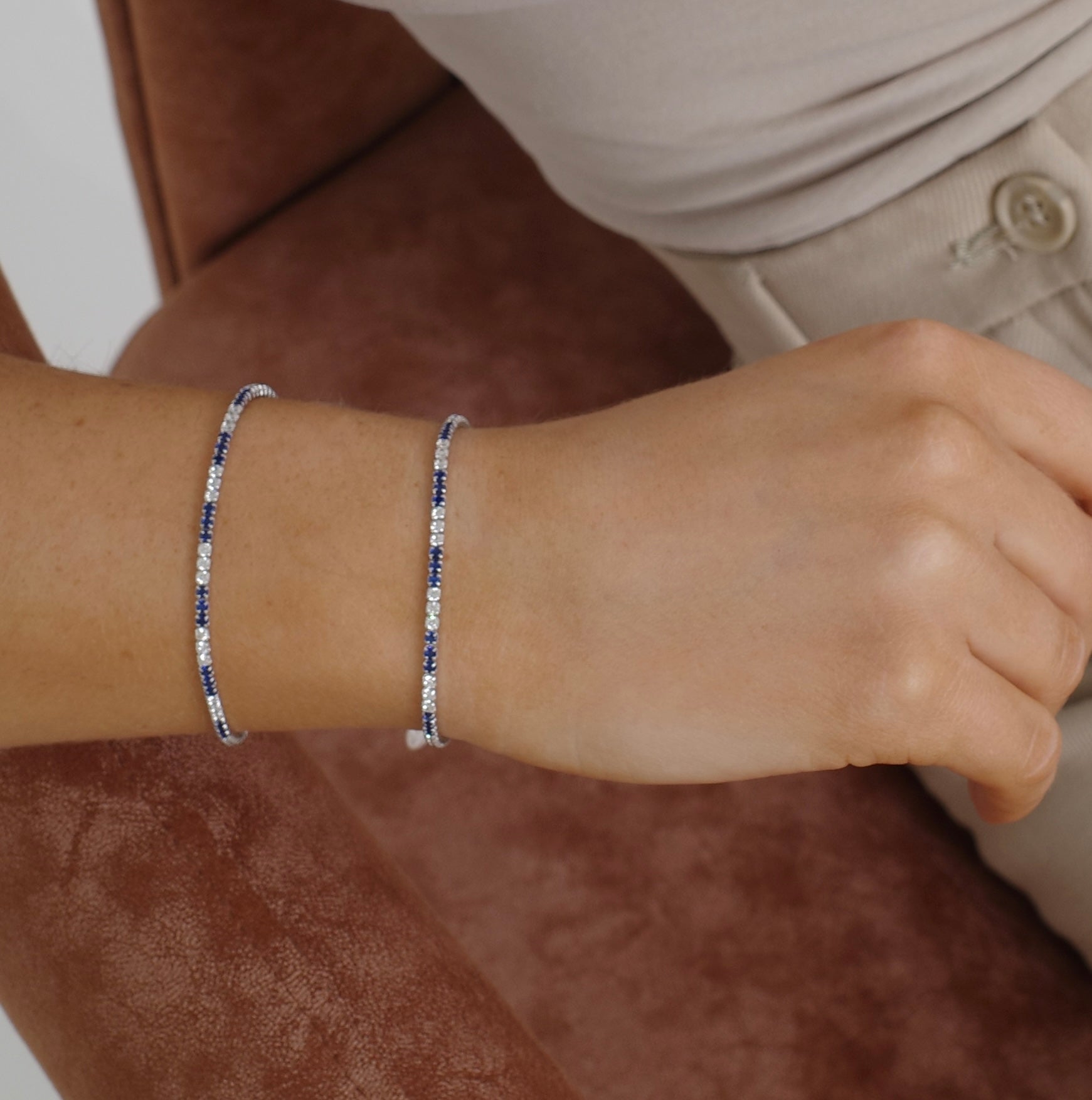 Lazora tennis bracelet