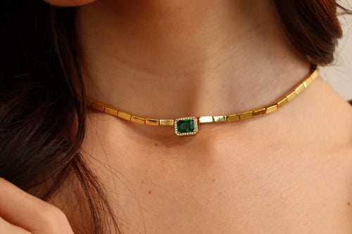 Emerald cube