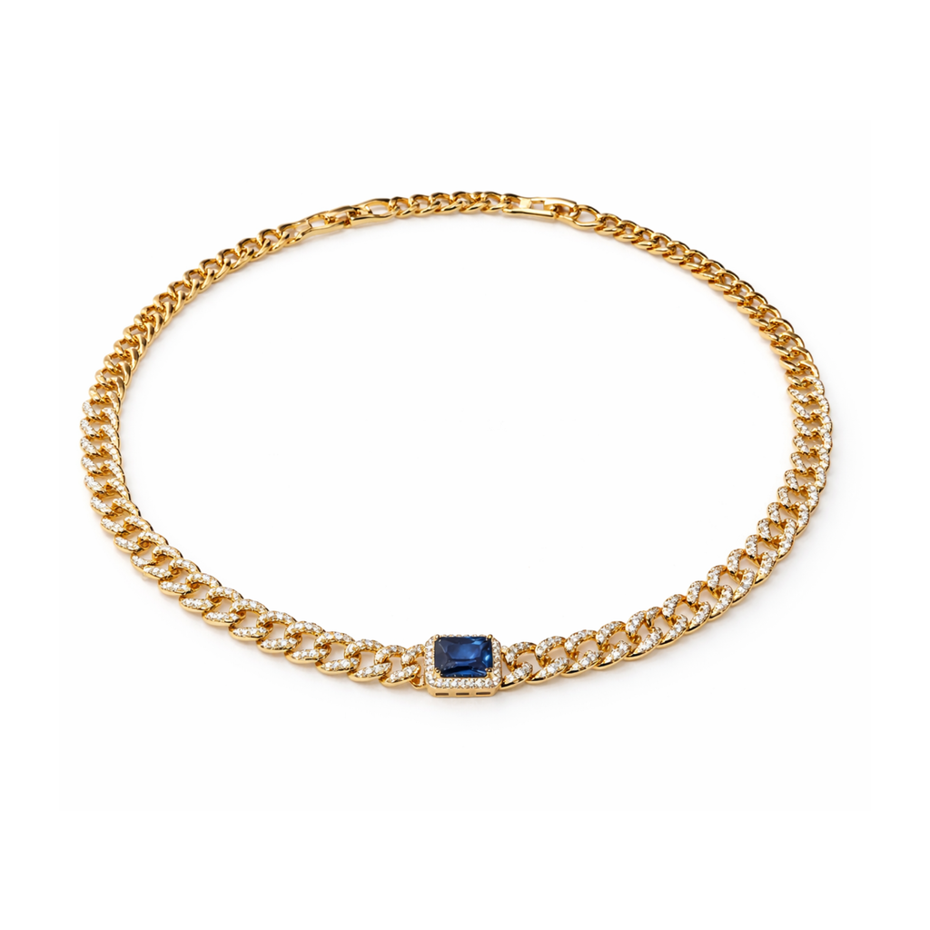 Sapphire necklace