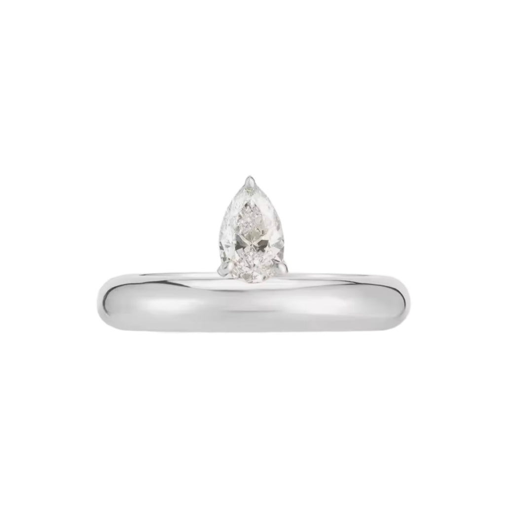 Orb silver ring