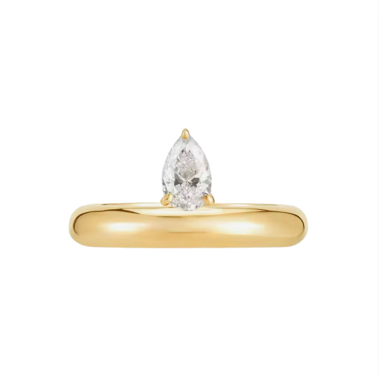 Orb gold ring
